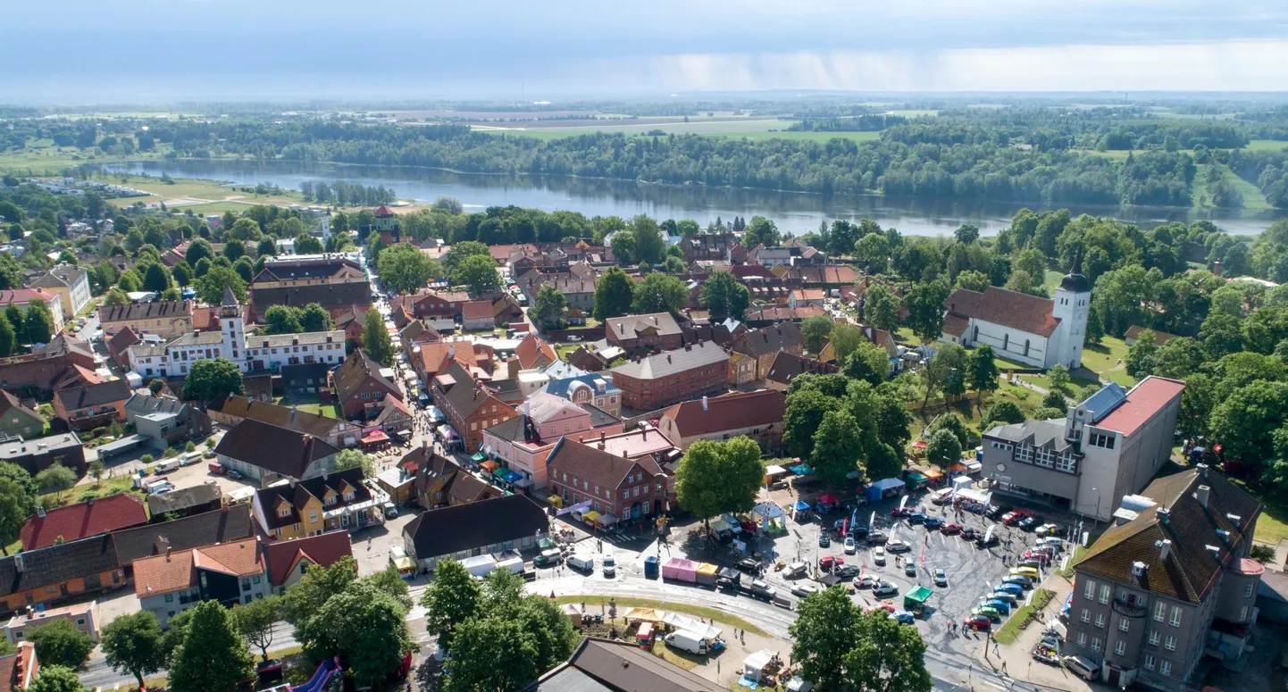 Viljandi vanalinn.
