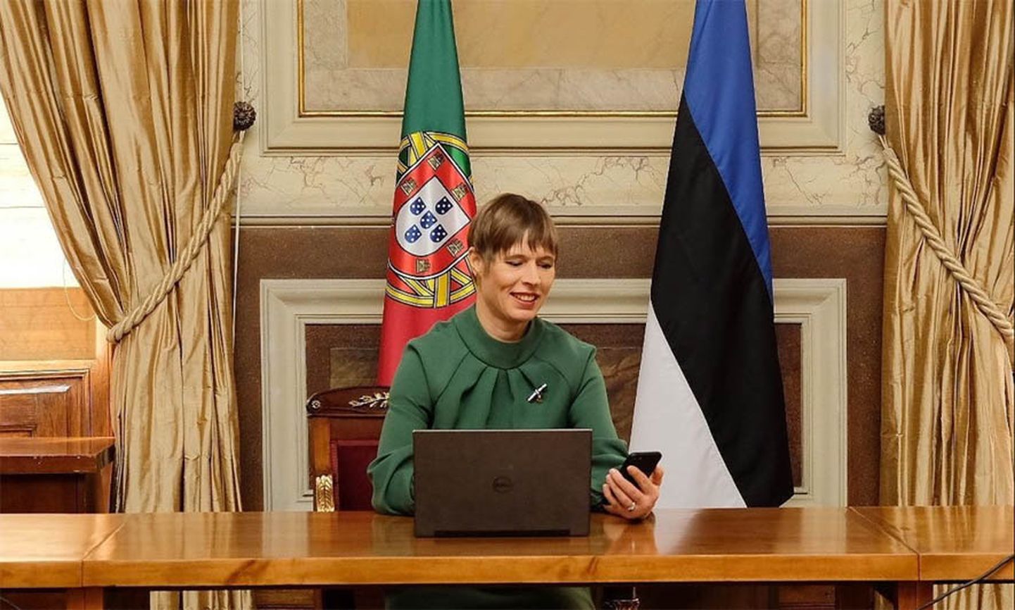 President Kersti Kaljulaid kirjutas 16. aprillil Portugalis alla otsusele nimetada peaministrikandidaadiks Eesti Keskerakonna esimees Jüri Ratas.