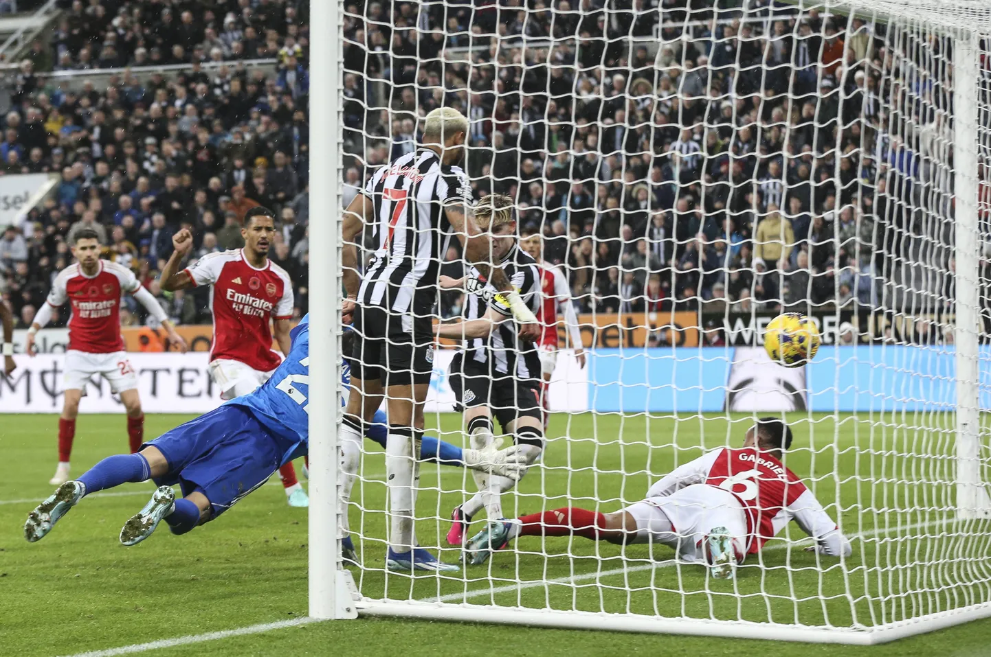 Saatuslik olukord, mis lõppes Newcastle'i võiduväravaga.