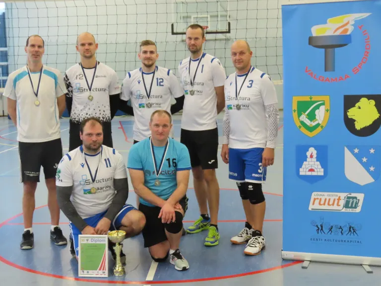 Teiseks tuli Otepää võrkpalliklubi.