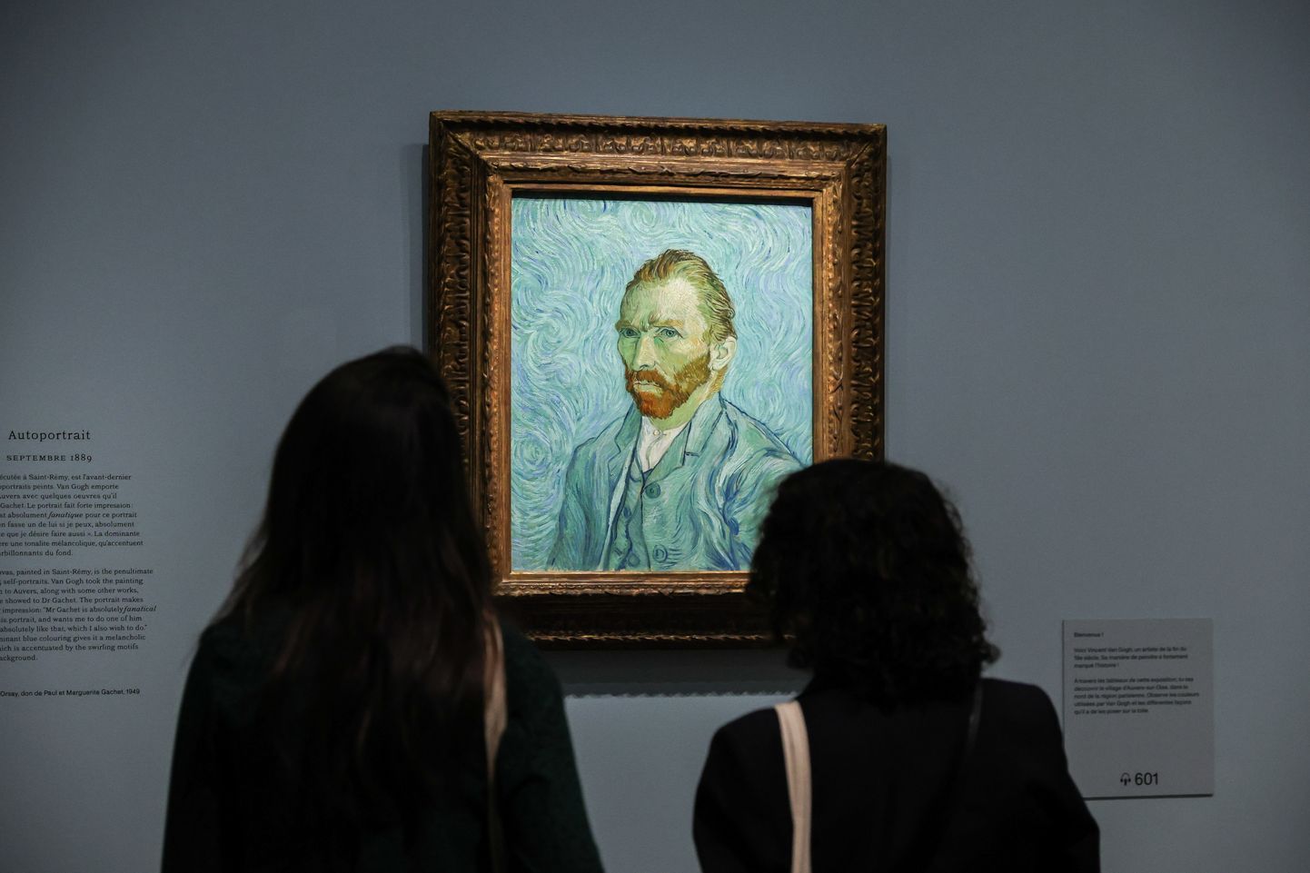 Vincent van Gogh' autoportree Orsay muuseumis Pariisis
