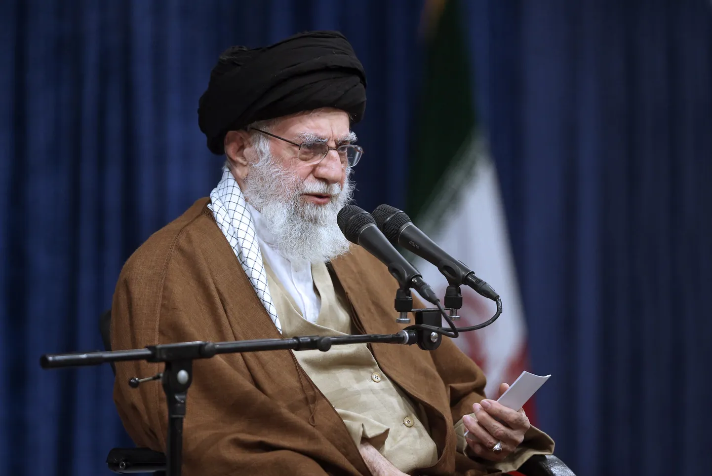 Irānas augstākais līderis ajatolla Ali Hamenei.