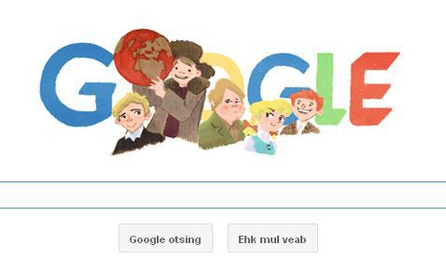 Otsimootor Google austab sünniaastapäeval Oskar Lutsu.