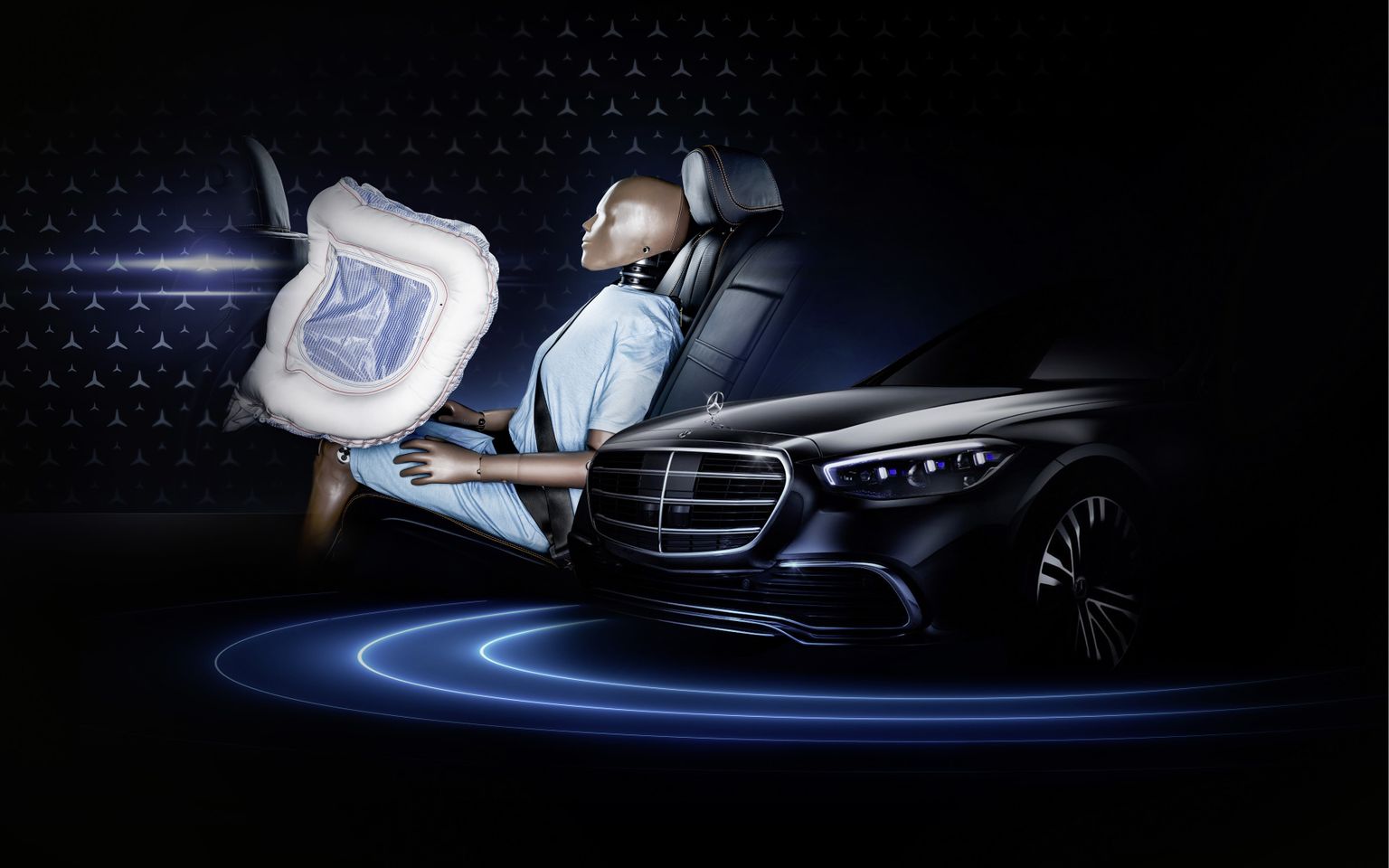 Mercedes-Benz aizmugurējā sēdekļa gaisa spilvens