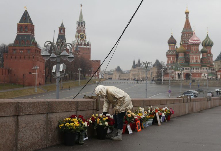 Koht, kus tapeti opositsioonipoliitik Boriss Nemtsov.