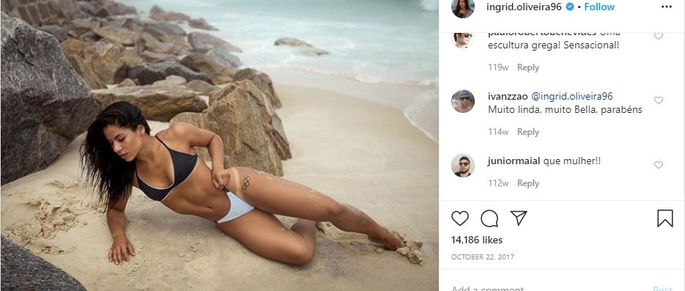 Ингрид Оливейра - сексуальные фото бразильской спортсменки - Другие новости спорта | Сегодня