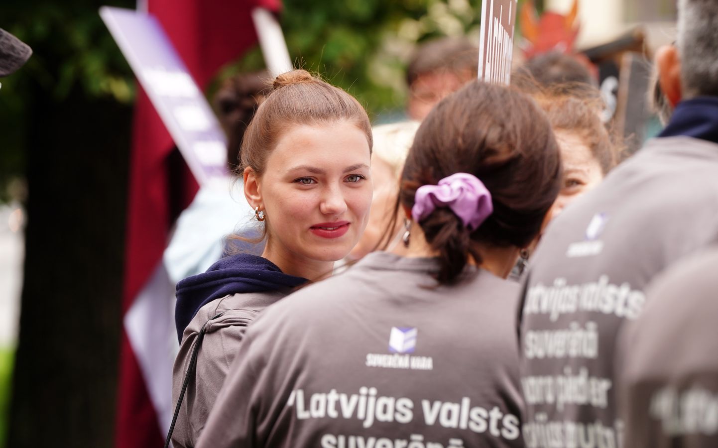 Lätis suvel peetud Istanbuli konventsiooni vastane meeleavaldus.