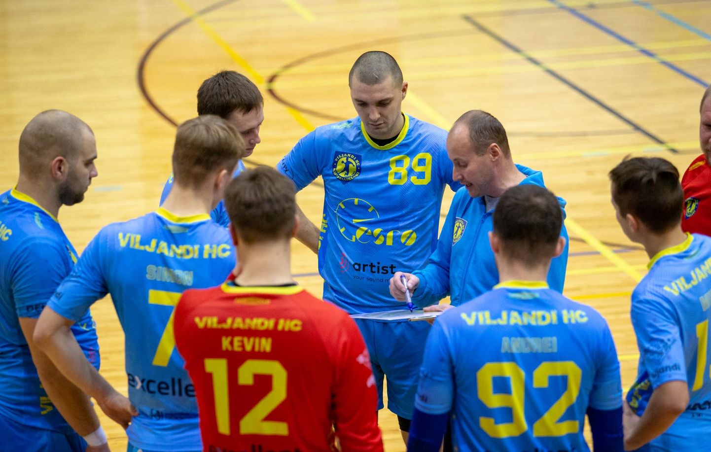 Eesti käsipallimeistrivõistluste meistriliiga esimese ringi järel asub Viljandi HC tabelis viiendal kohal.