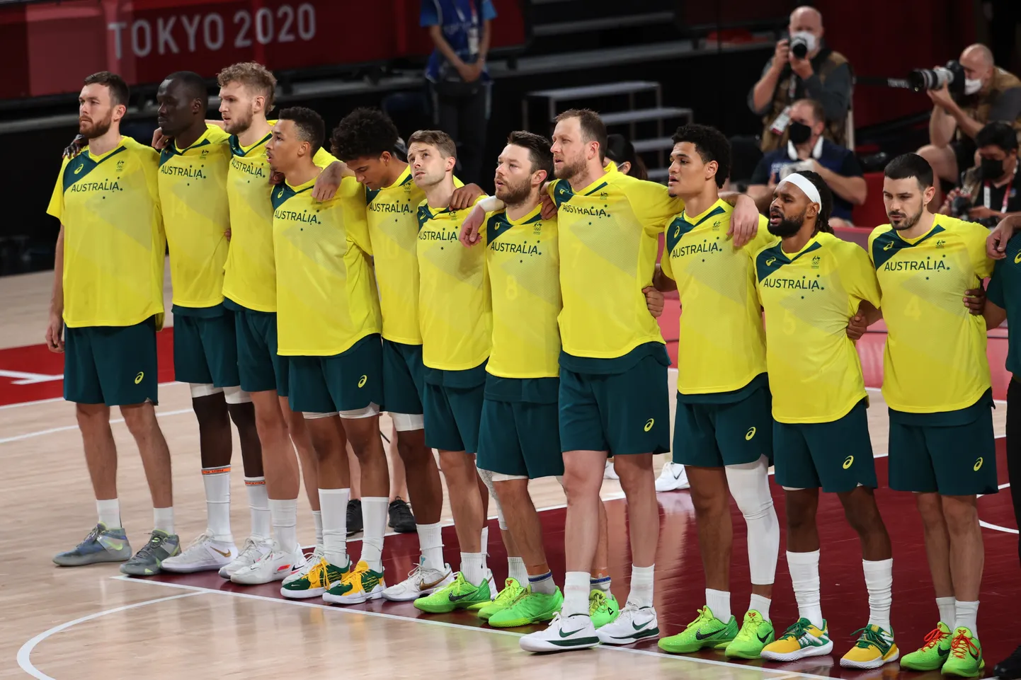 Austraalia korvpallikoondis Tokyo OMil.