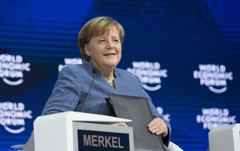 Angela Merkel.