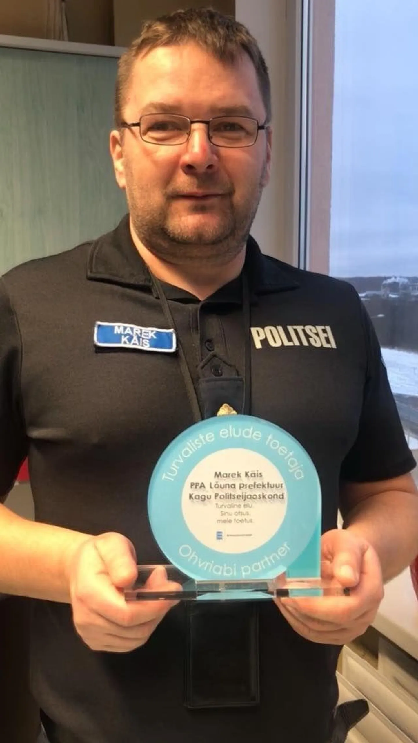 Marek Käis, Kagu jaoskonna piirkonnapolitseinik