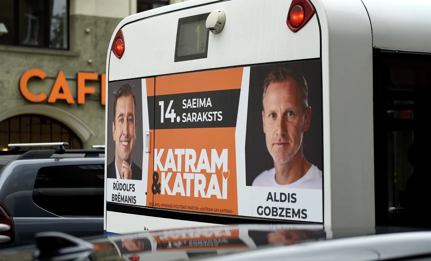 Partijas "Katram un katrai" 14. Saeimas vēlēšanu reklāma