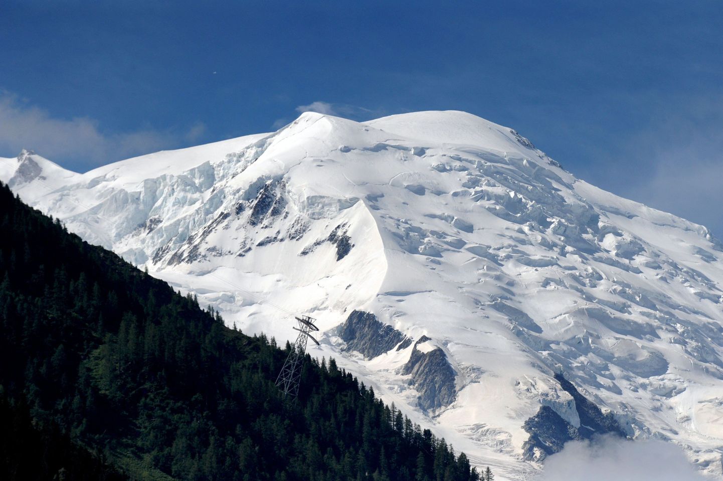 Vaade Prantsuse Alpides asuvale Mont Blancile.