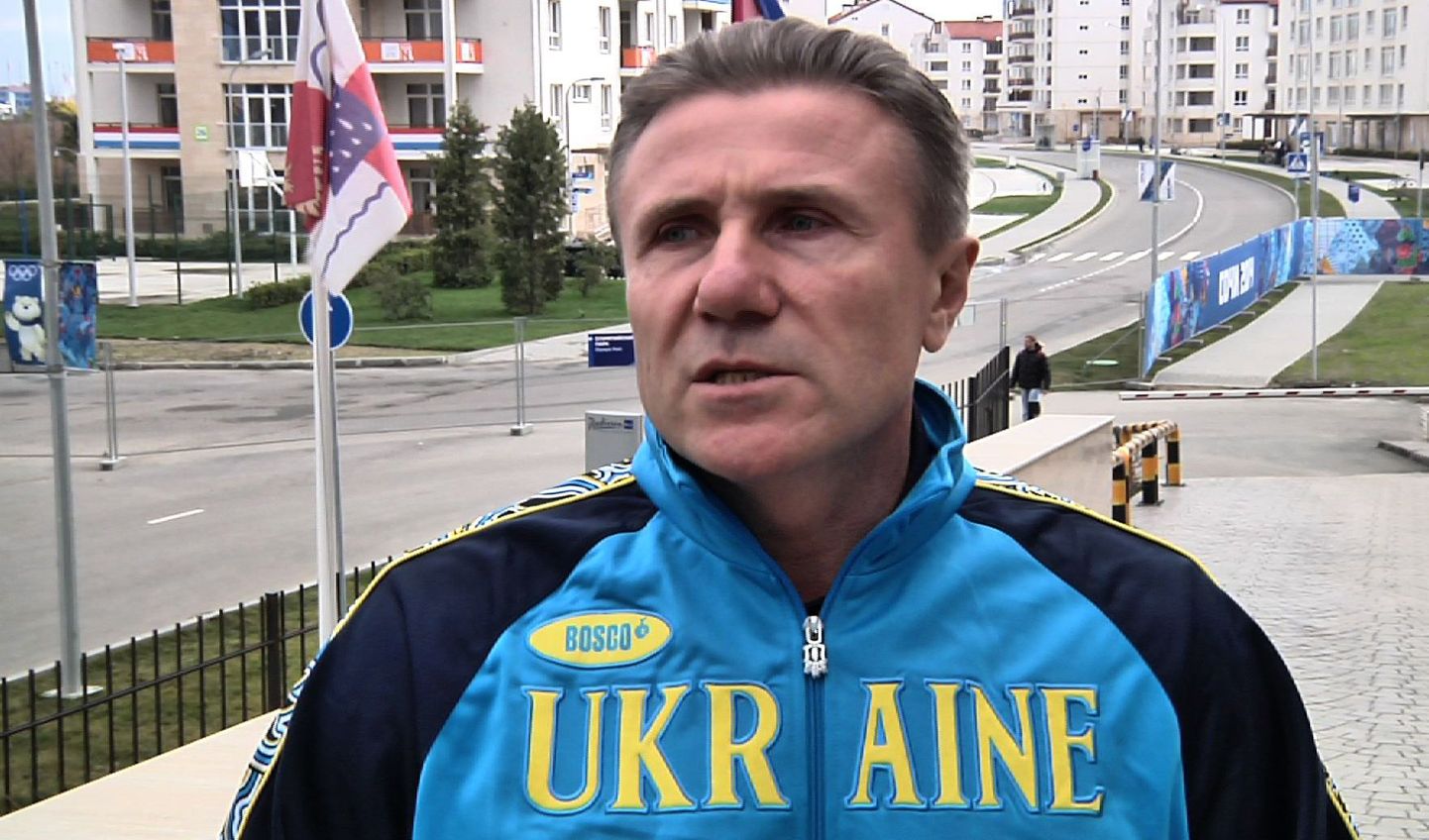 Сергей Бубка на Олимпиаде в Сочи.