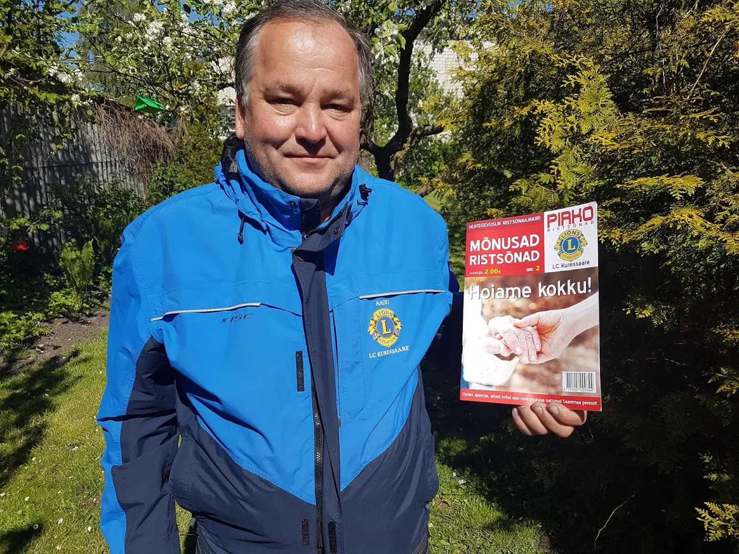 HOIAME KOKKU! Sellise hüüdlausega kutsub LC Kuressaare president Aadu Grepp ostma heategevuslikku ristsõna.