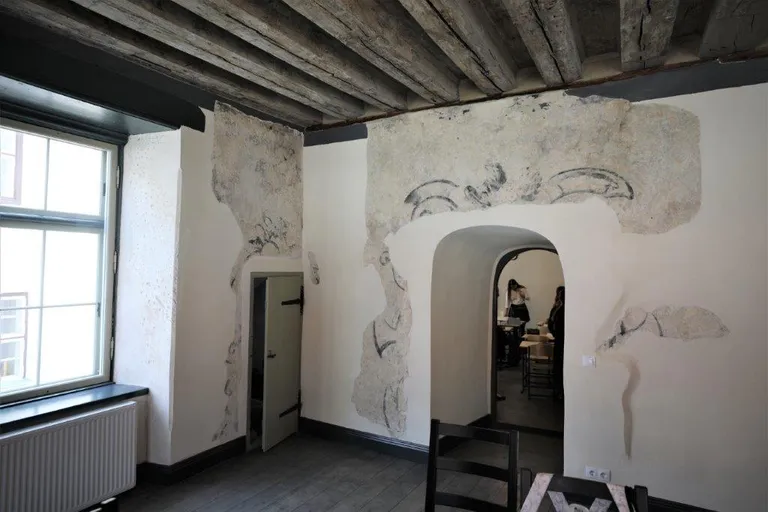 Интерьер дома на Вене после реставрации.