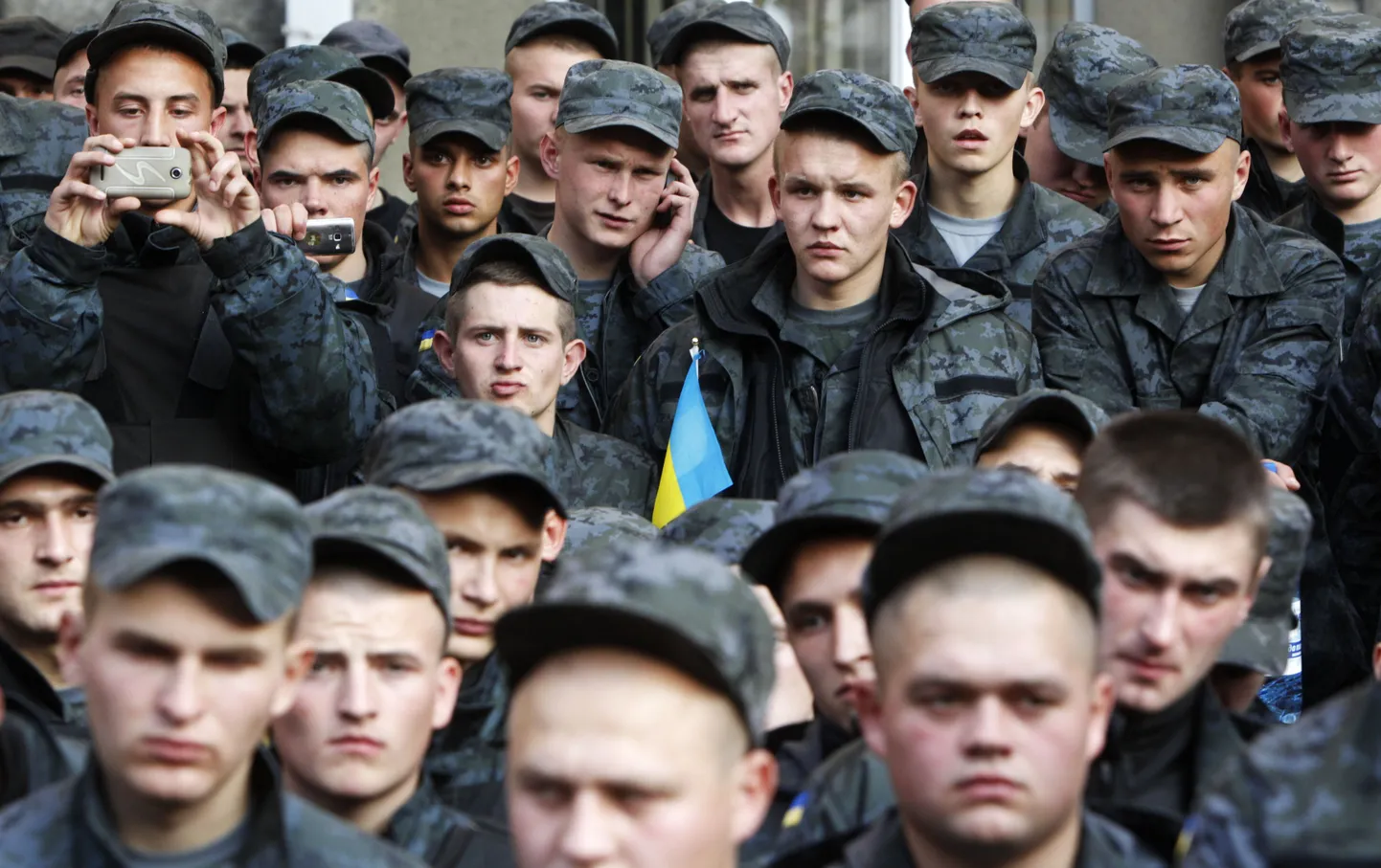 Солдаты Нацгвардии Украины.