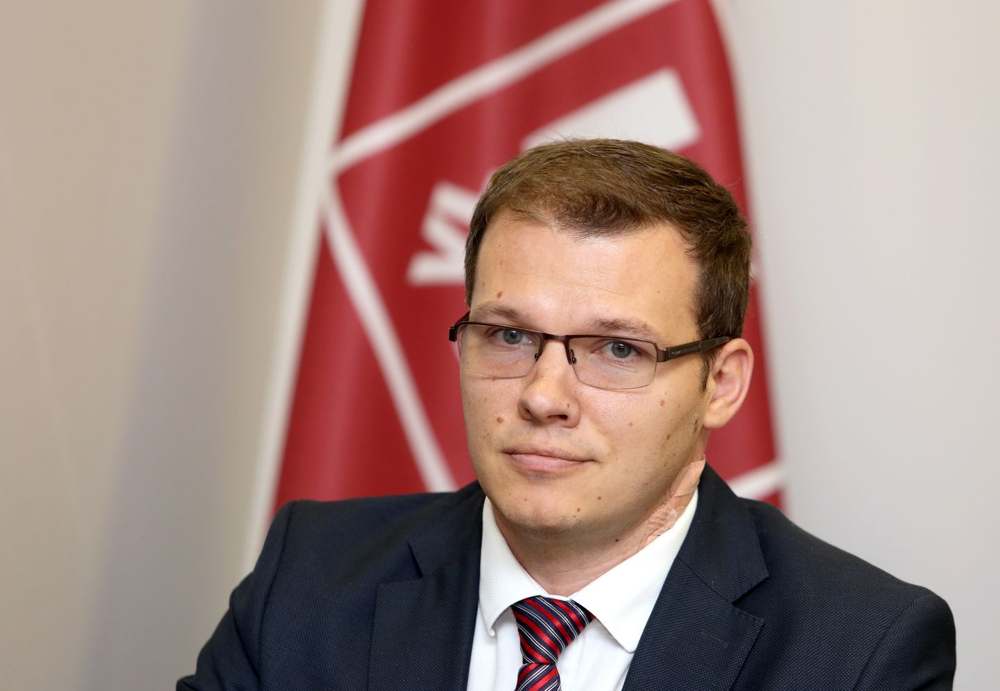 Nacionālās apvienības "Visu Latvijai -TB/LNNK" līdzpriekšsēdētājs Raivis Dzintars.
