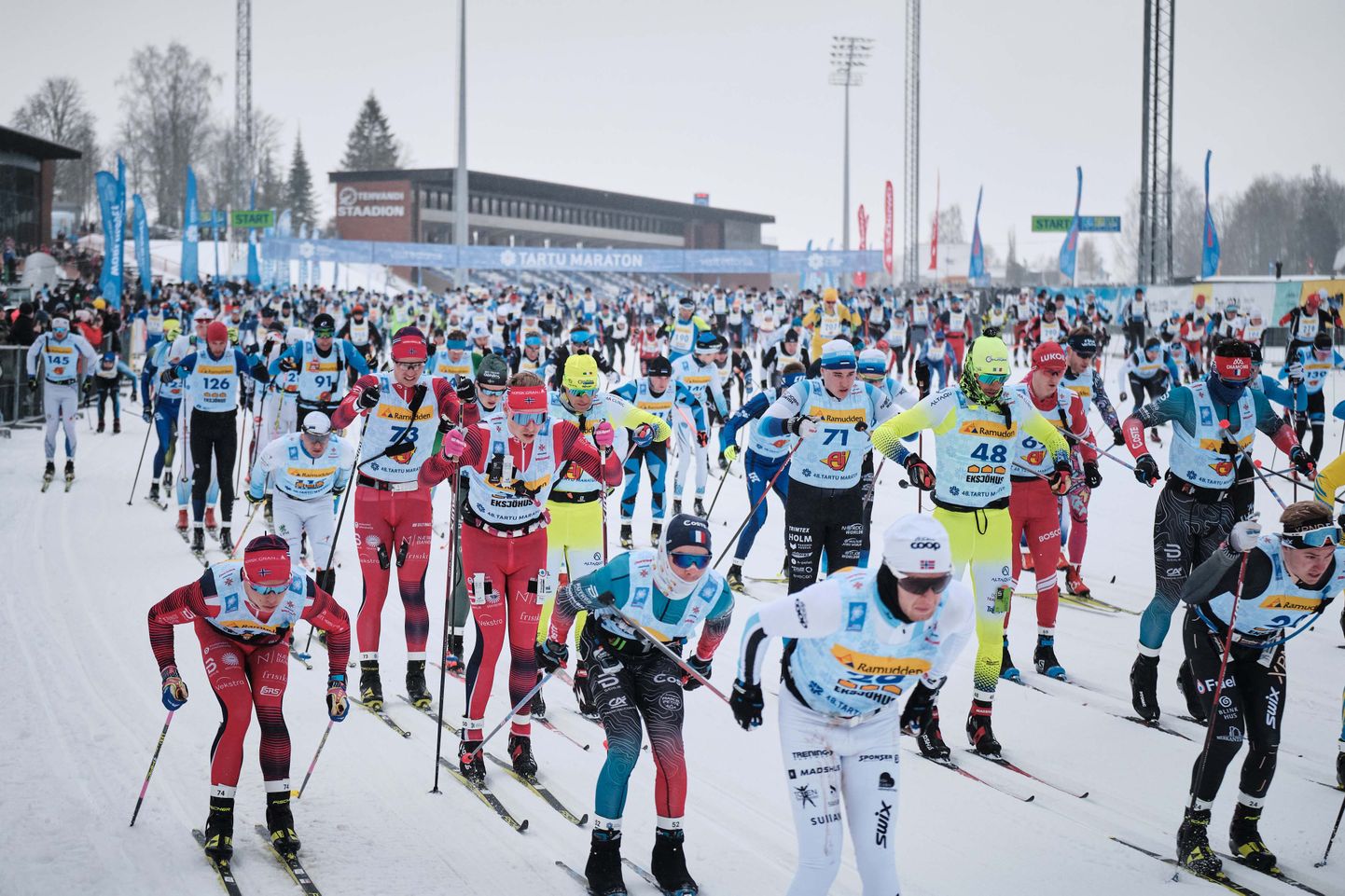 Тартуский лыжный марафон.