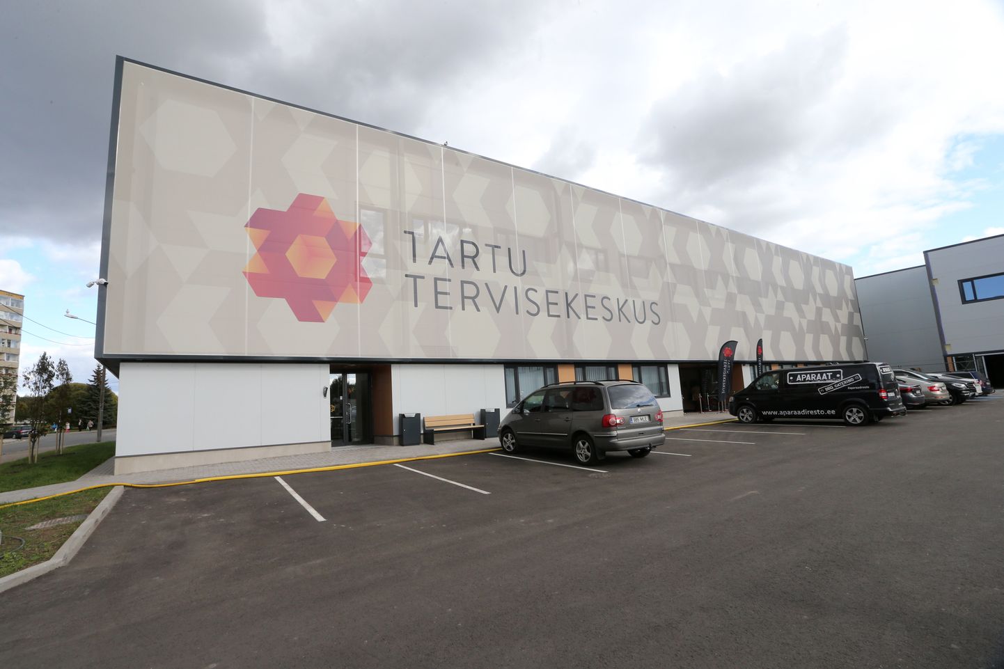 Tartu tervisekeskus Annelinnas Mõisavahe tänavas.