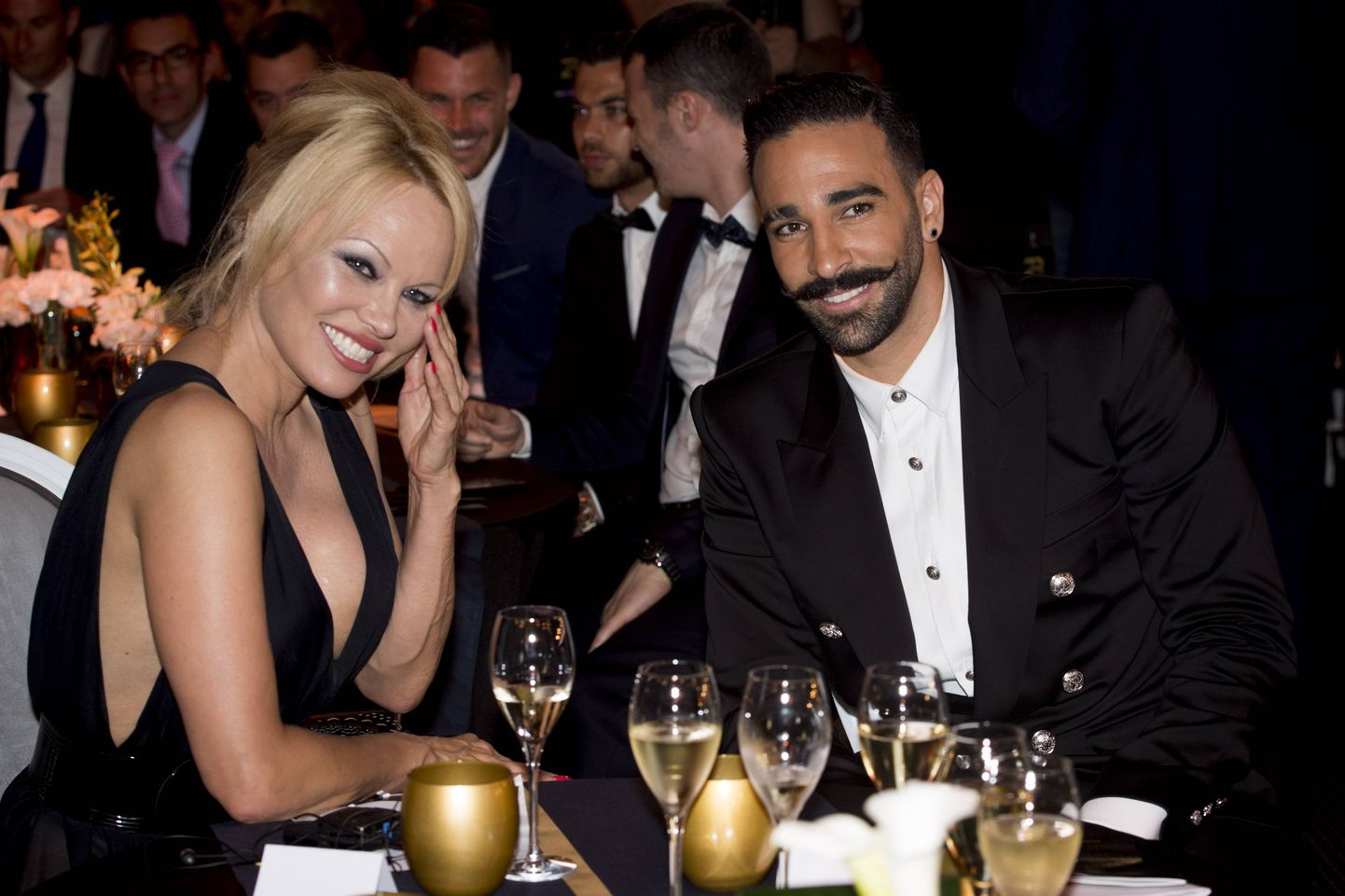 Adil Rami ja Pamela Anderson 2019. aasta mais.