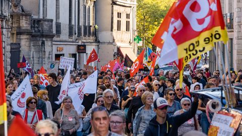 Prantsusmaal nõudsid kümned tuhanded streikijad kõrgemat palka
