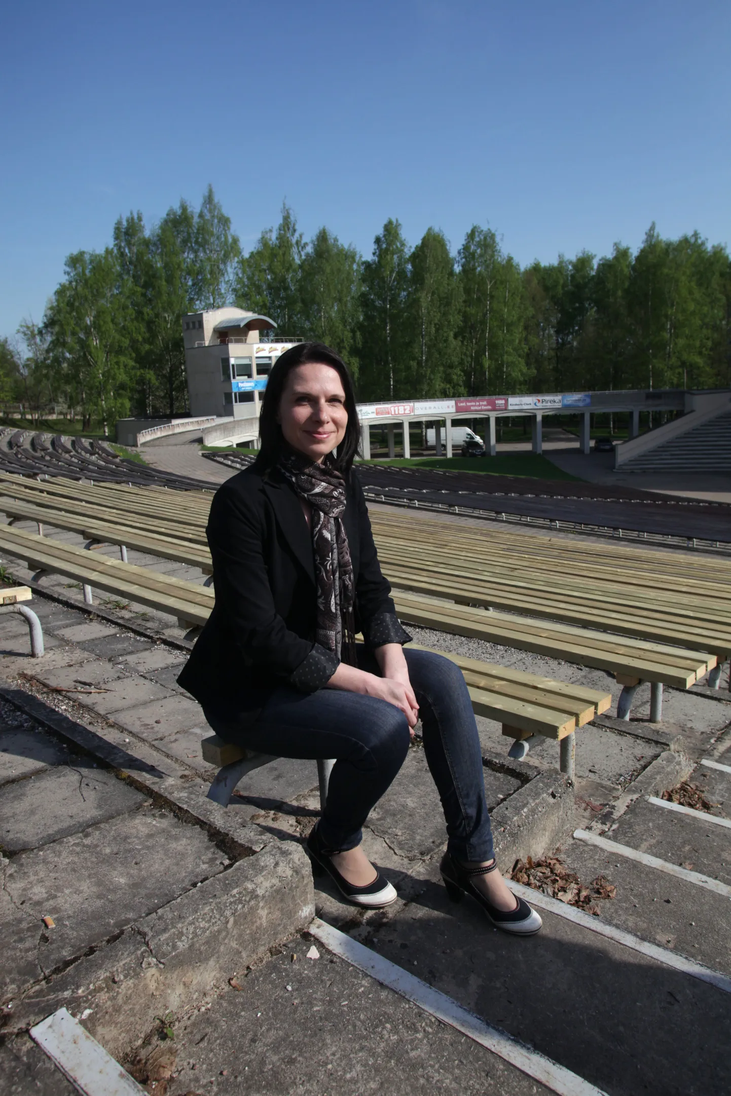 Tähtvere puhkepargi kauaaegne juht Jane Jakobson.