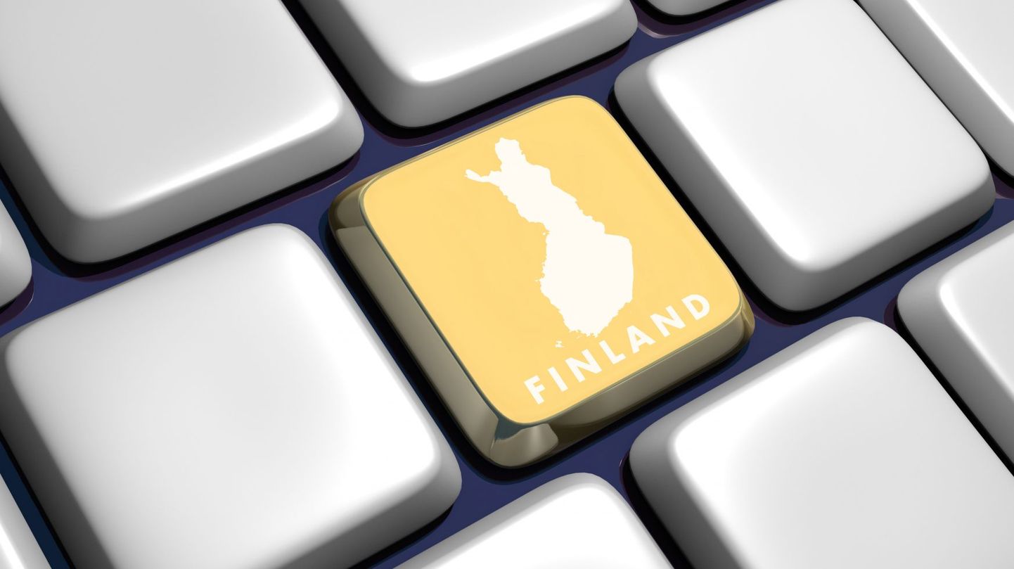 Soome kaart arvutiklahvil
