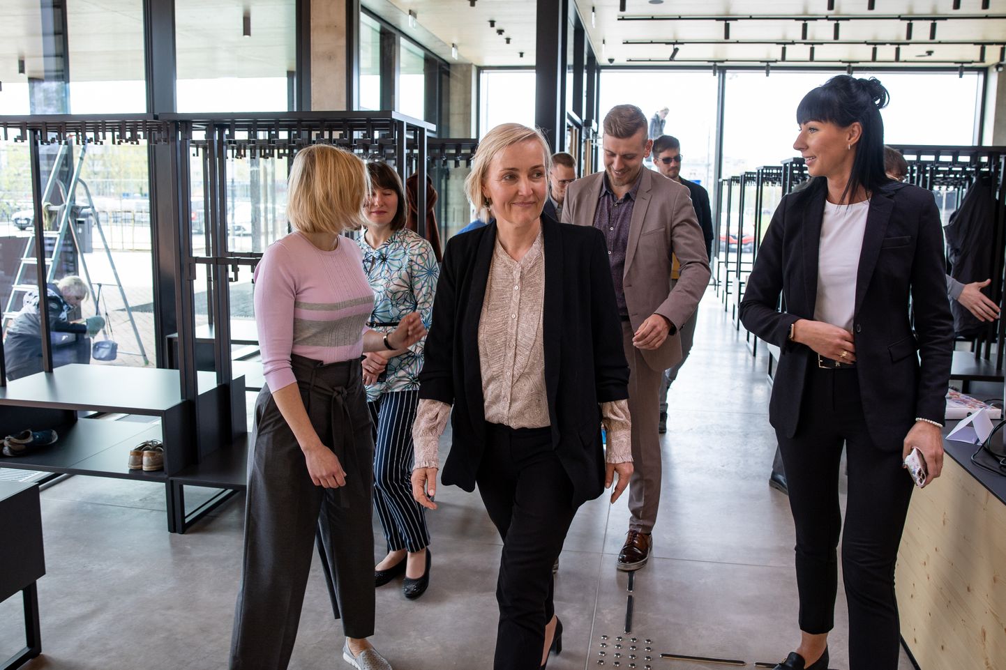 Haridusminister Kristina Kallas külastas Narva Gümnaasiumi