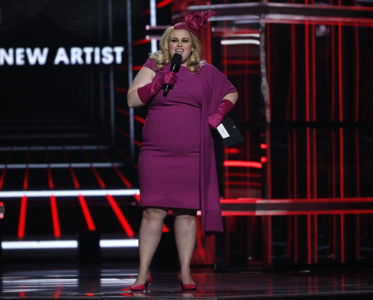 Üle 20 kilo raskem: Rebel Wilson 2018. aastal Billboard Music Awards auhinnagalal.