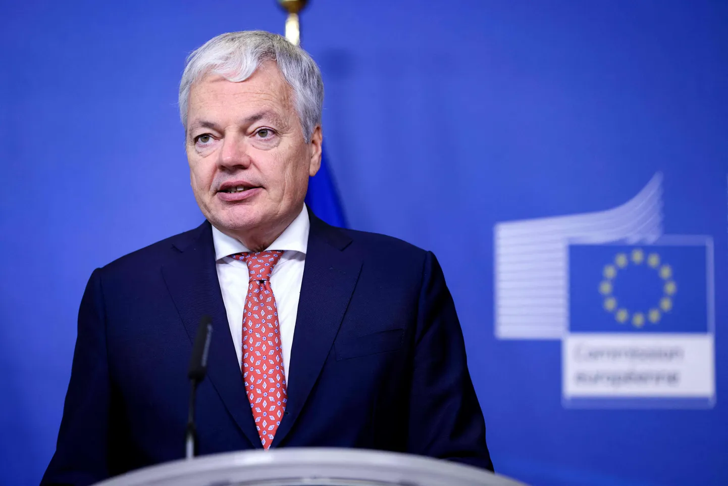 Euroopa komisjoni õigusvolinik Didier Reynders.