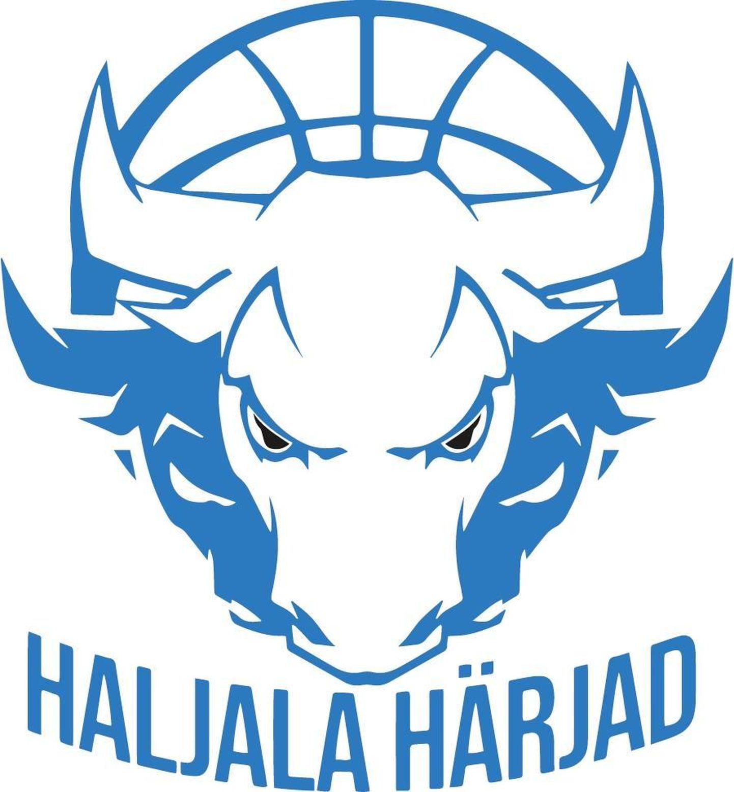 Korvpallivõistkonna Haljala Härjad logo.