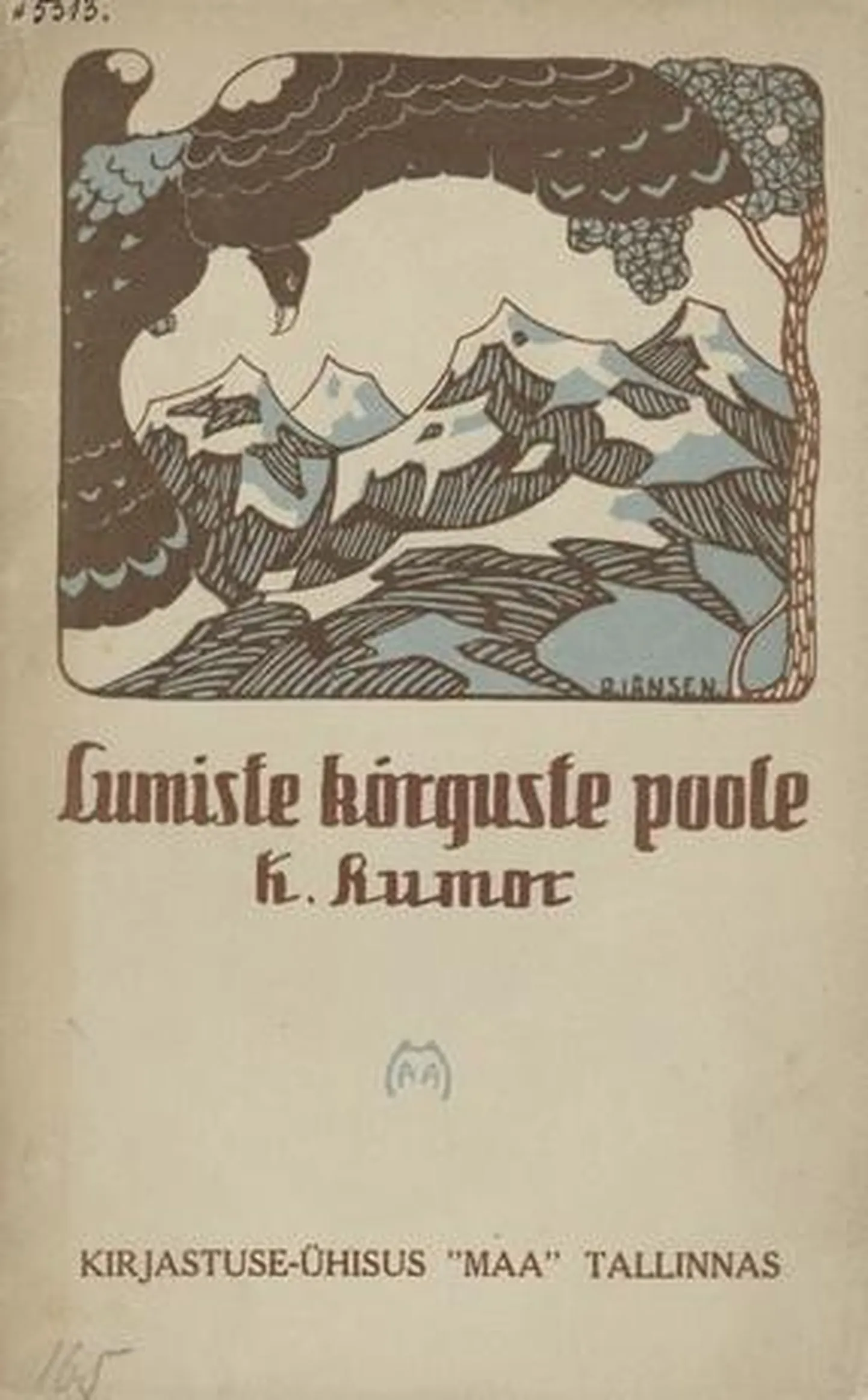Karl Ast Rumori teos, 1913.