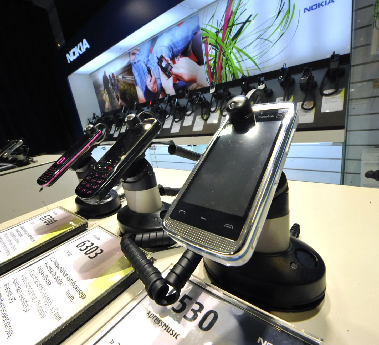 Nokia tooted Solarise Keskuses asuvas EMT esinduses.