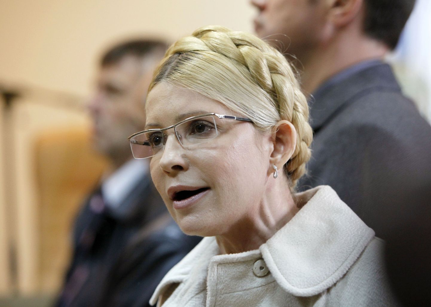 Юлия Тимошенко в суде.