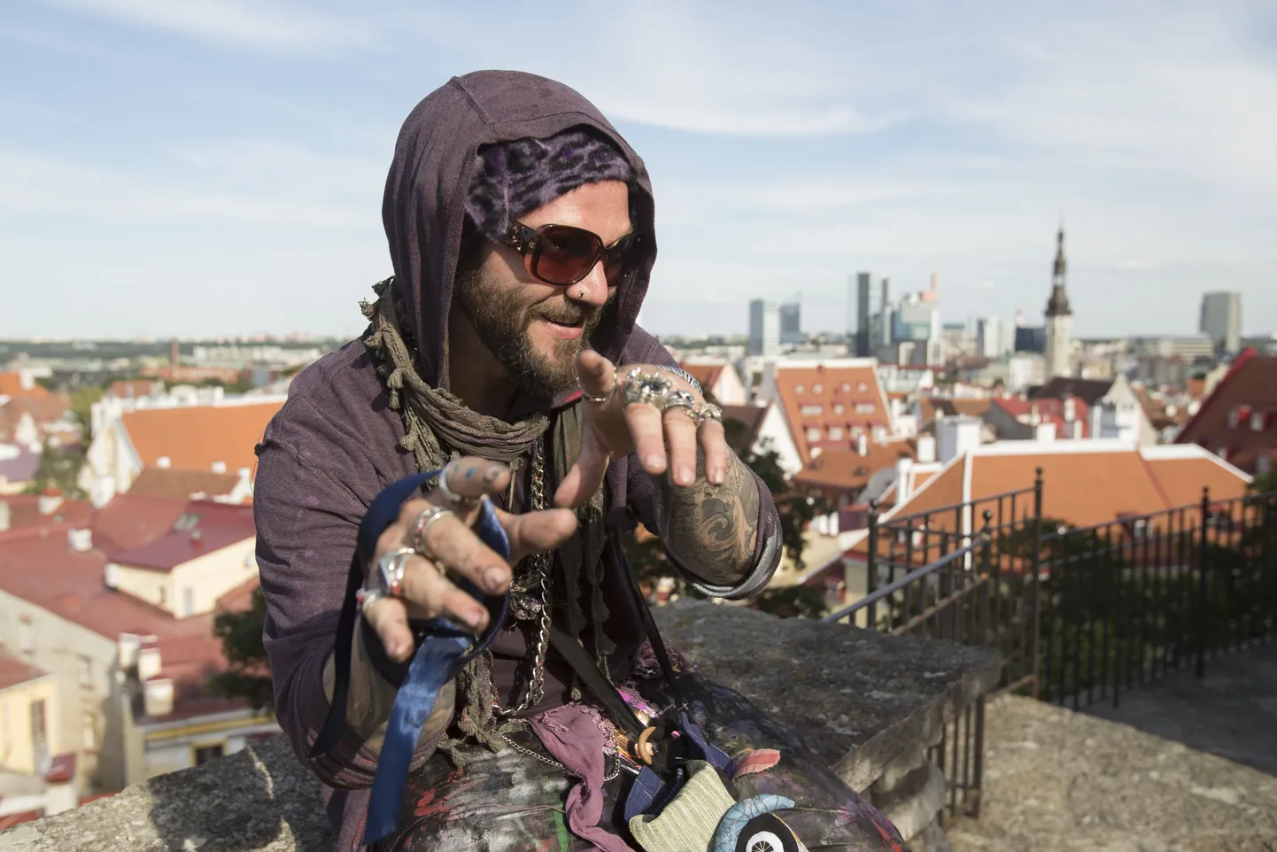 Bam Margera Tallinnas.