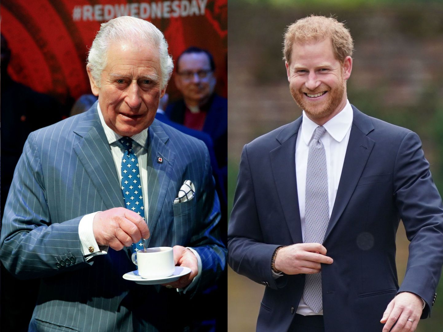 Vasakul prints Charles ja paremal prints Harry.