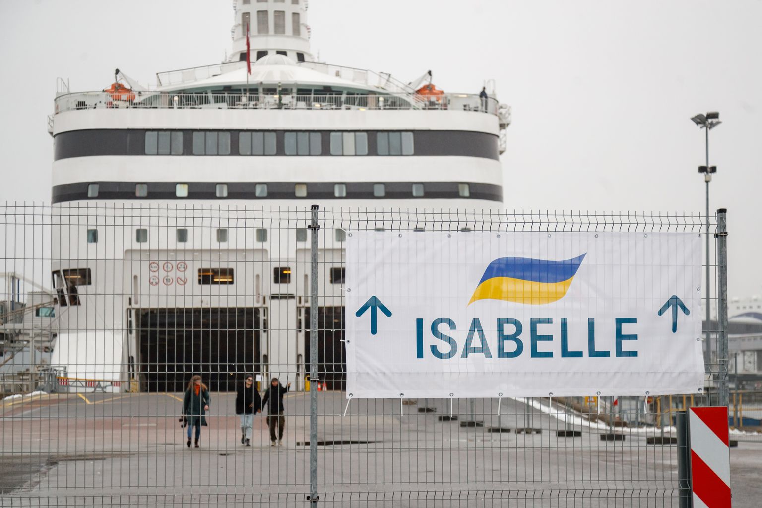 Ukraina sõjapõgenikke majutatakse Tallinki laeval Isabelle.
