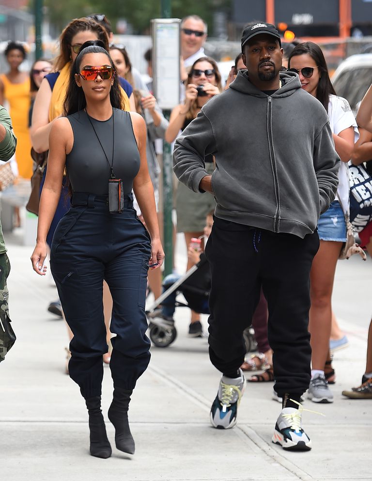 Kim Kardashian ja Kanye West juunis 2018 New Yorgis