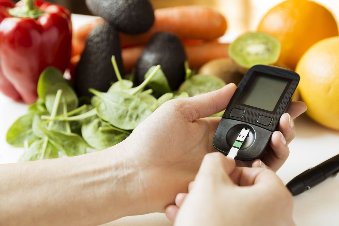 Veresuhkrunäitajaid võib oluliselt mõjutada tervislik toitumine ja elustiil.