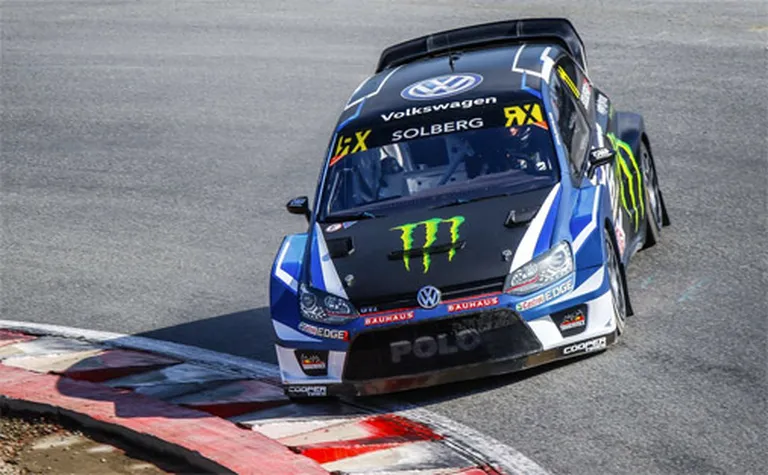 Divkārtējais pasaules rallijkrosa čempions Peters Solbergs