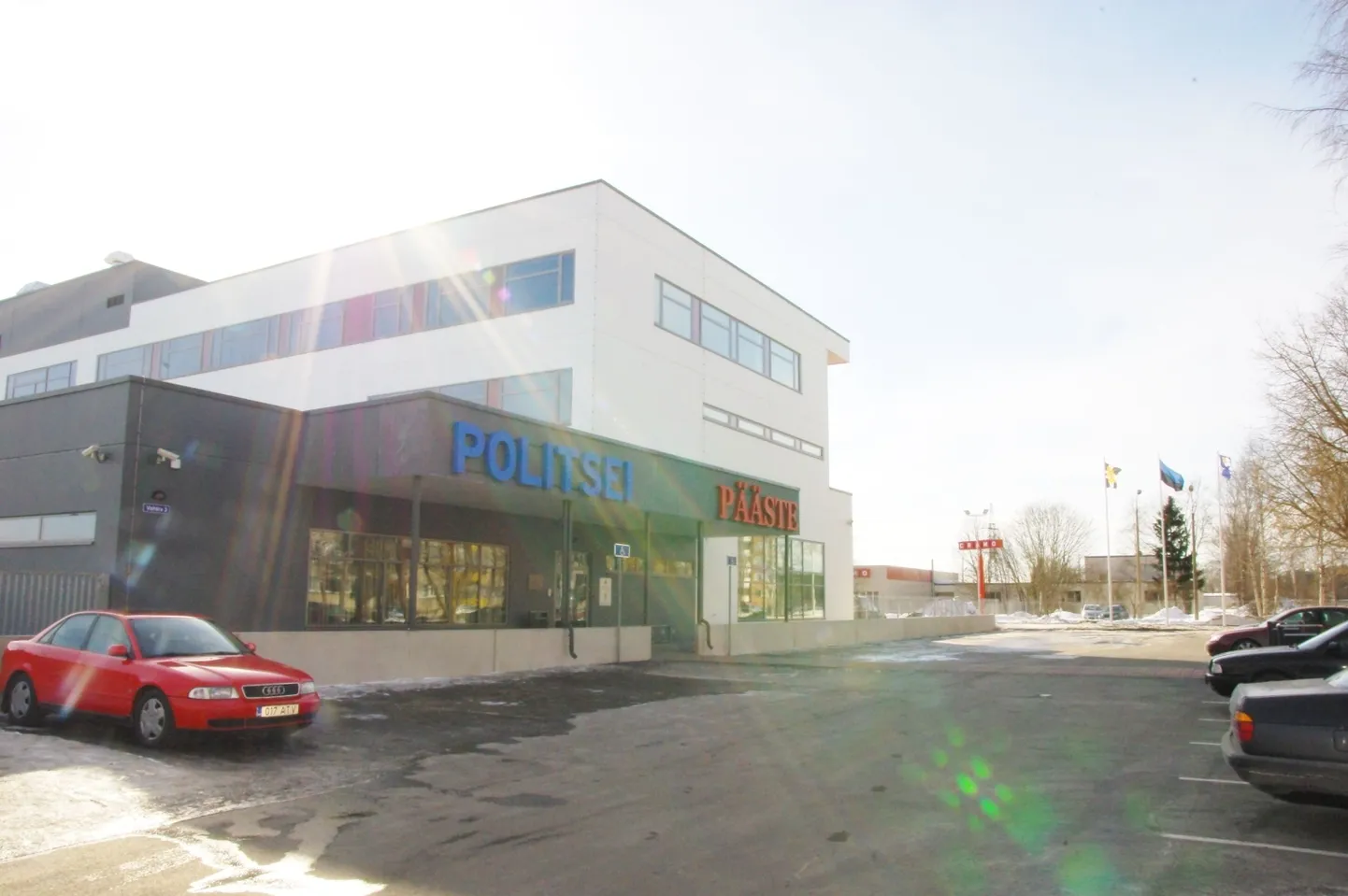 Открытие в Нарве нового здания для полицейских и спасателей.