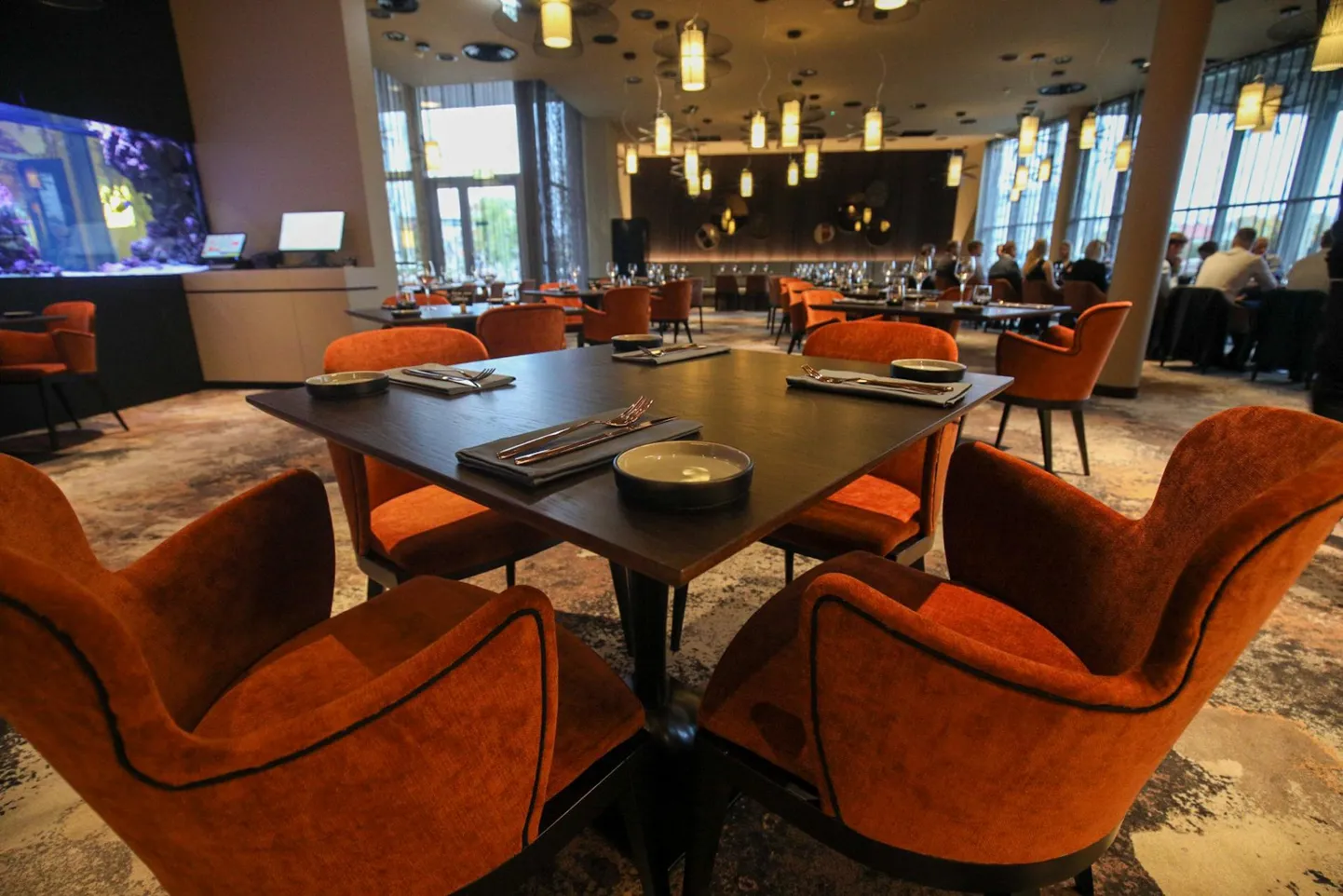 Täna avati uuenenud Aqva spaa ja hotelli restoran.
