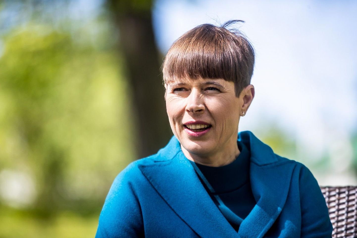 President Kersti ­Kaljulaid.
 FOTO: Sander  Ilvest