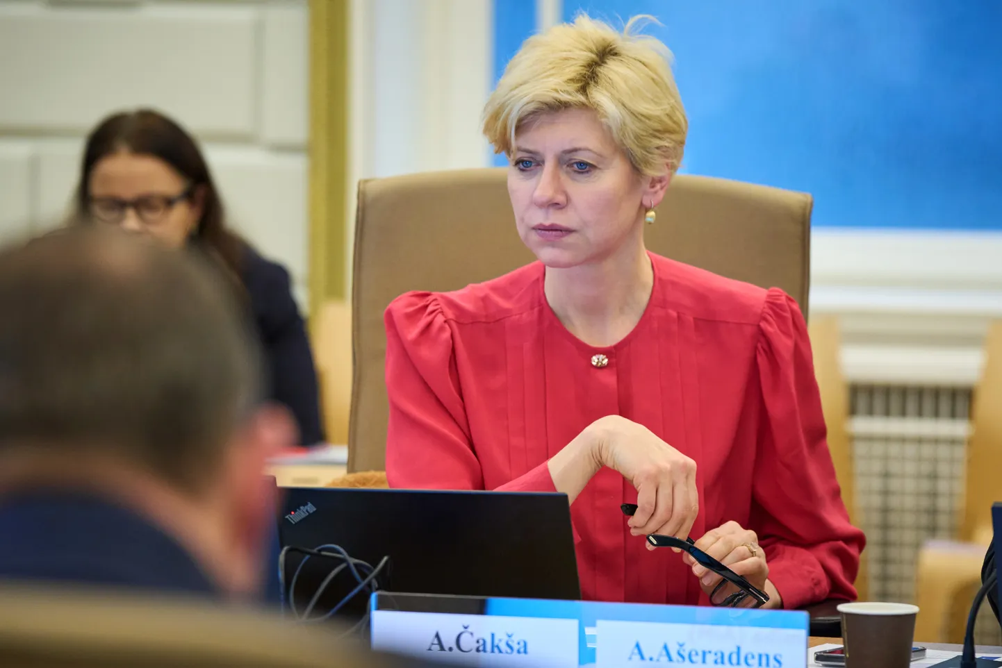 Izglītības un zinātnes ministre Anda Čakša.