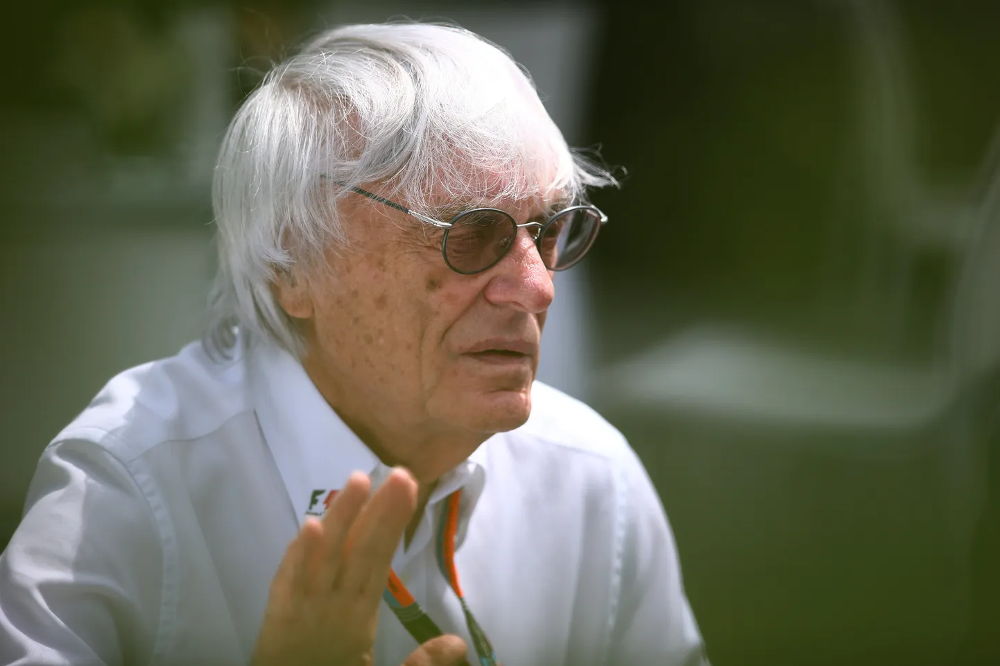 Bernie Ecclestone.
