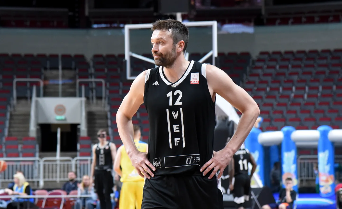 "VEF Rīga" spēlētājs Kristaps Janičenoks.