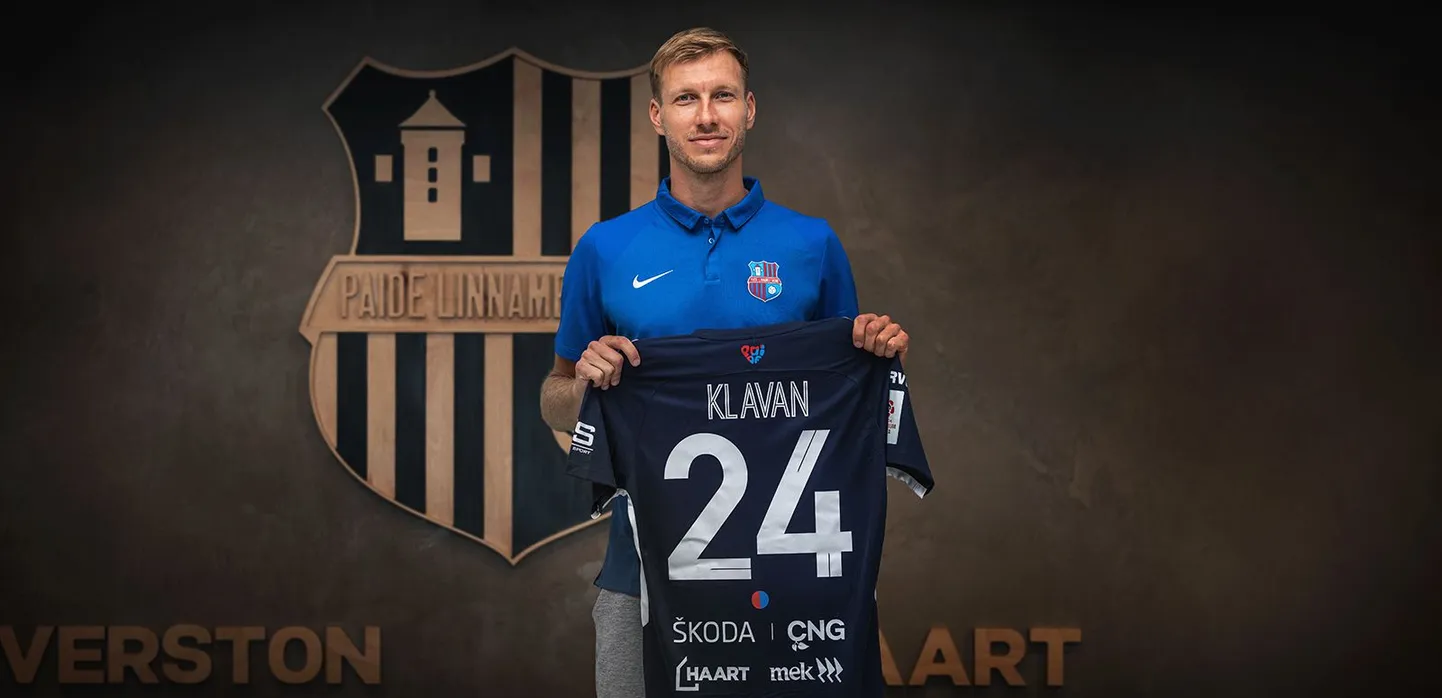 Ragnar Klavan lõi käed Paidega.