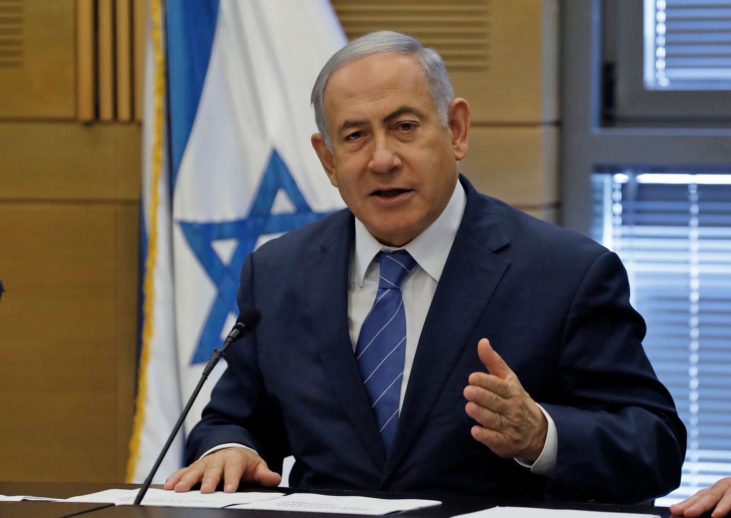 Iisraeli peaminister Benjamin Netanyahu 23. septembril Jeruusalemmas.