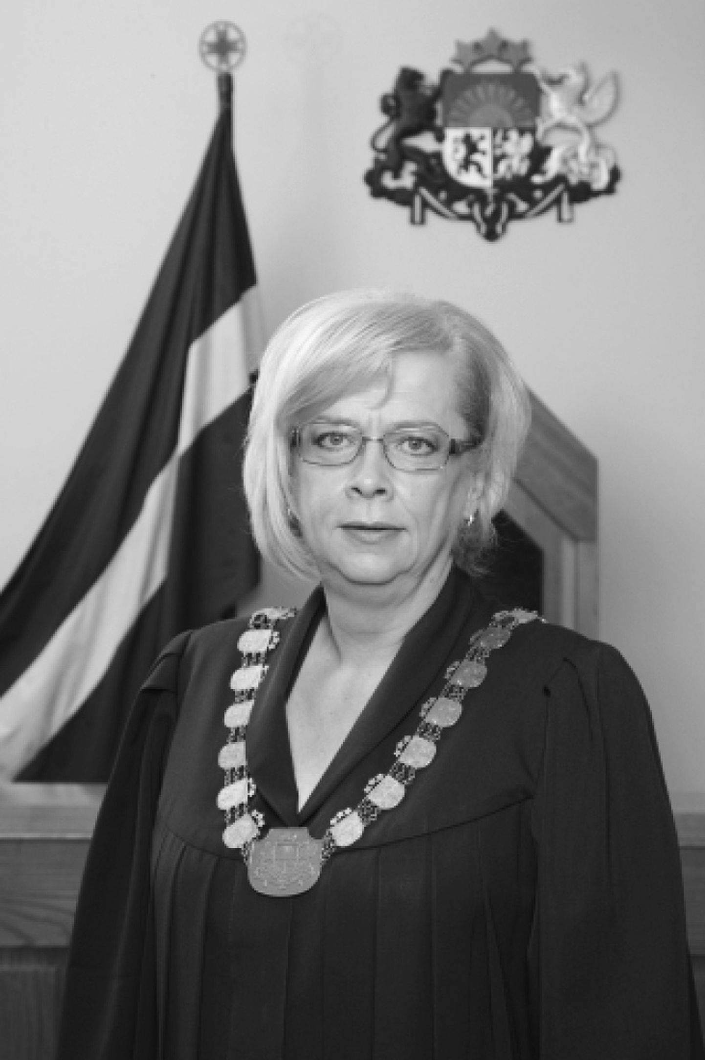 Rīgas apgabaltiesas priekšsēdētāja Sandra Strence.